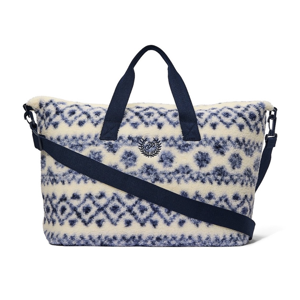 PINK Victoria's Secret Cozy Plush Weekender Tote